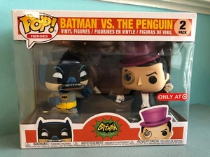 Funko Pop! Batman vs El Pingüino Paquete de 2 Solo en Target DC Coleccionistas Héroes Pop - Imagen 1 de 4