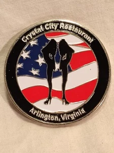 Challenge Coin Arlington VA Gentlemans Club Government Branch Service Medallion - Picture 1 of 17