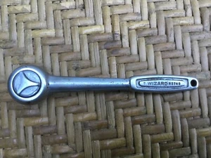 Vintage Wizard 1/4" Drive Ratchet H2748 Round Head USA - Picture 1 of 5