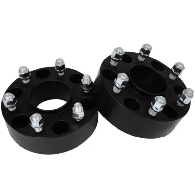 2pcs 6x5.5 2" Hub Centric Wheel Spacers For Chevrolet Silverado 1500 Sierra 1500 Foto 1 de 4