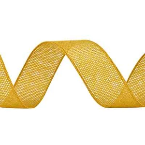 1.5" x 3yd. Brown Faux Jute Wired Ribbon by Celebrate It™ - Picture 1 of 4