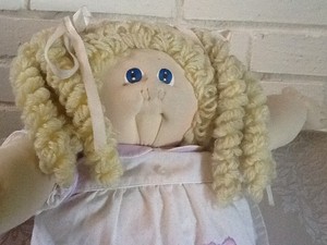 soft sculpture cabbage patch dolls for sale