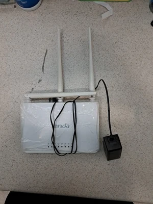 Tenda  Wireless N300 Easy Setup Router #N301 - Model F3 With Box - Image 1 of 4