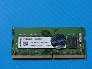 HP 17-by2075cl Kingston 8GB 1RX8 PC4-2666V Memory RAM SO-DIMM HP26D4S9S8ME-8 - Picture 1 of 2