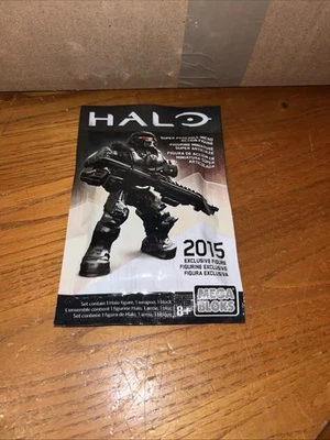 1 Halo Mega bloks Super Poseable Mini Micro Action Figure 2015 Exclusive NEW - Image 1 of 3