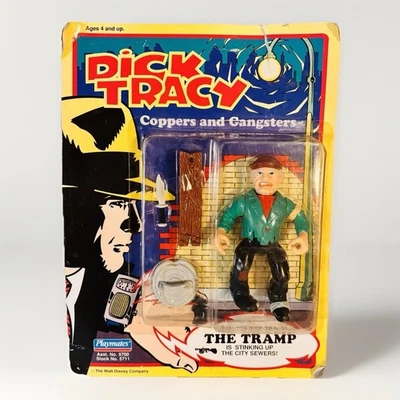 Figura de acción Dick Tracy The Tramp 1990 Playmates vintage usada Foto 1 de 4