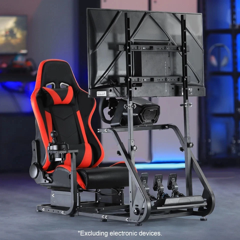 Dardoo Racing Simulator Cockpit mit Monitor Stand und Sitz Fit für Logitech G29 - Bild 1 von 1