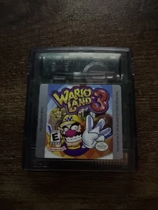 Wario Land 3 Nintendo Game Boy Color, 1998 Cartucho Auténtico Solo Funciona - Imagen 1 de 2