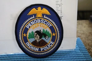 tribal police patch PENOBSCOT INDIAN POLICE MAINE - Picture 1 of 1