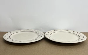 2 piatti modello rosso Longaberger 10" - Foto 1 di 5