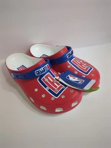 Crocs NBA Los Angeles Clippers Classic Clogs Shoe Size: M 11.0 / W 13.0 - New - Picture 1 of 5