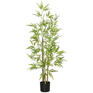 Artificial Plant Bamboo Artificial Tree Height 120 cm with Pot - Picture 1 of 11
