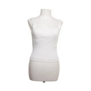 ASOS Design, Tanktop, Größe: 38, Weiß, Baumwolle, Einfarbig, Rippenstrick #5Cw - Bild 1 von 5