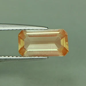 1,56 quilates MEJOR piedra preciosa suelta natural andesina corte octogan amarillo anaranjado - Imagen 1 de 3