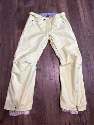 Pantalones Nike esquí snowboard para mujer talla mediana amarillos Foto 1 de 4