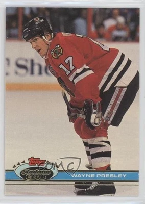 1991-92 Topps Stadium Club Wayne Presley #215 - Image 1 of 2