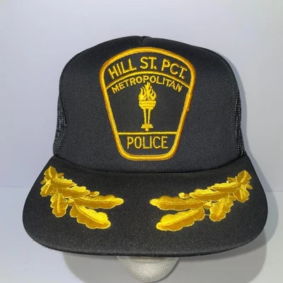 Portland Hill St. Precinct Vintage Baseball Cap  Black & Gold Leaf - Image 1 of 4