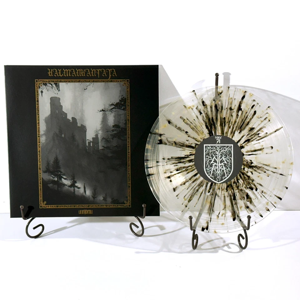 KALMANKANTAJA Unohdettu LP Clear Splatter Vinyl Flagg Hautakammio Drudkh Foto 1 de 3