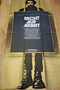 Altes Plakat Kino Film RECHT AUF ARBEIT Basis-Film Verleih Berlin - Bild 1 von 1