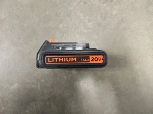 Black & Decker 20V MAX 1.5 Ah Battery Multicolor LBXR20 Used. Untested - Picture 1 of 1