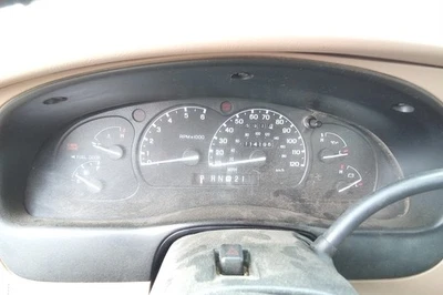 2000 Ranger OE medidor de velocidade cluster 114K milhas Ford - Imagem 1 de 4