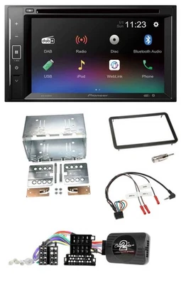 Pioneer Bluetooth Lenkrad USB 2DIN DAB DVD Autoradio für Alfa Romeo 159 Brera Sp - Bild 1 von 4
