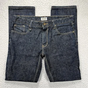 Altamont Raw Denim Jeans Men’s Dark Wash Straight Leg Skateboarding Skater - Picture 1 of 13