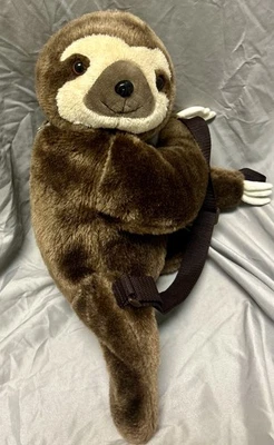 Bolso Mochila Perezoso Peluche Animal Infantil 18" de Adventure Planet Foto 1 de 4