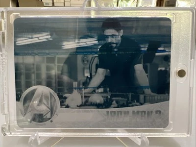 2012 Avengers Trading cards-Printing plate #38 Iron Man 2 (Cyan printing plate) - Image 1 of 2