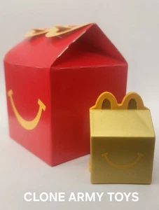 2025 LIL McDonalds Happy Meal Toy Mini Halloween Gold Happy Meal Box Golden #21 - Picture 1 of 1