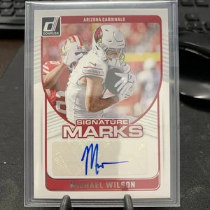 Michael Wilson Auto 2024 Panini Donruss Signature Marks Cardinals - Bild 1 von 2