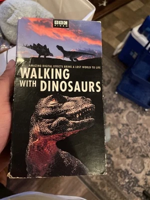 Walking With Dinosaurs(2 PC VHS Tapes 1999)TESTED-RARE VINTAGE-SHIP N 24 HOURS - Image 1 of 4