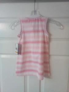 Tommy Hilfiger Vestido Rosa Blanco Tiras Sin Mangas Niño TALLA 3T - Imagen 1 de 4