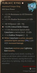 💥DIABLO 4💥SEASON 10💥Ring💥Mjölnic Ryng - Mjolnic Ryng 1GA Critical 29% - Bild 1 von 1