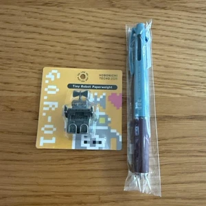 Hobonichi Techo 2026 Bonus Gift Jetstream 3-Color Pen w/ Robot Paperweight - Picture 1 of 2