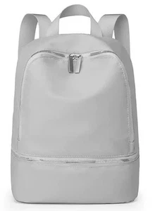 Mochila Lululemon City Adventurer Mini 10L Gris Plata Cremallera - Imagen 1 de 4