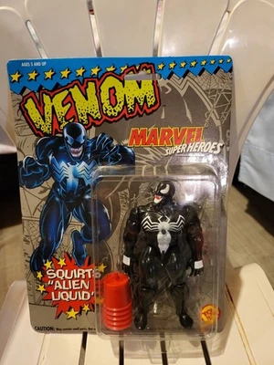 Marvel Super Heroes Venom Squirts Alien Liquid Figura Toy Biz 1993 NUEVO Foto 1 de 4