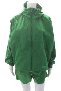 Halfdays Womens Douglas Hooded Jacket Shorts Set Green Size Medium/Small - Picture 1 of 11
