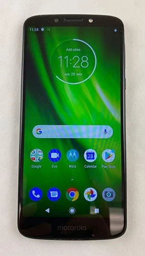 Motorola XT1922 Moto G6 Play Sprint/Unlocked Smartphone  GOOD (Blue) - Image 1 of 2