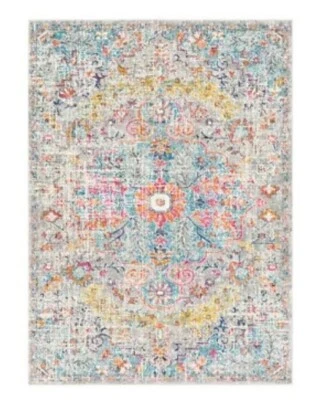 Alfombra Harput Surya 5'x7' HAP1063-5373 beige/azafrán/gris claro/verde azulado Foto 1 de 2