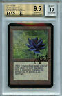  MTG Alpha Black Lotus BGS 9.5 Gem Mint BAS Rush Signed Magic card Amricons 3480