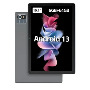 Tablet 10.1 Zoll Android 12 mit 2GB RAM 64GB ROM Bluetooth Dual Kamera - Bild 1 von 8