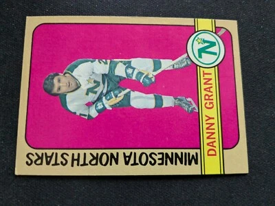 1972-73 Topps Hockey Card # 39 Danny Grant - Minnesota North Stars (VG/EX) - Image 1 of 3
