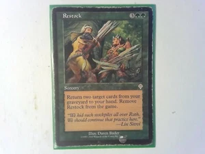 Restock Invasion - Magic the Gathering MTG - Green - Picture 1 of 1