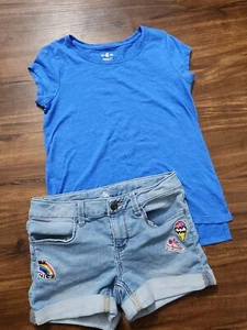 SO GIRLS SIZE 10 MULTI COLORED OUTFIT - Picture 1 of 6