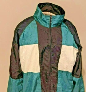 Macgregor Vintage Windbreaker Full Zip Track Jacket Mens XL - Picture 1 of 2