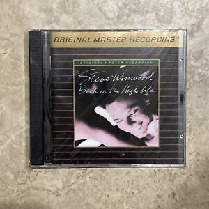 Steve Winwood Back In The High Life Limited Edition 24K Gold MFSL CD NEW SEALED