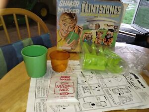 Vintage Ideal Shaker Maker The Flintstones Character Set Mold Kit 1973