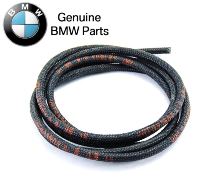 Manguera de vacío (3,5 X 7,5 mm) tela exterior trenzada para BMW 1997-2018 negra 1 metro Foto 1 de 3