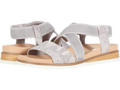 NOVAS SANDÁLIAS DR. SCHOLL'S CINZA CONFORTO WEDGE TAMANHO 7 M  - Imagem 1 de 4